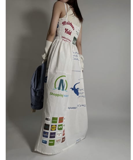 【RE;CIRCLE】 RE Eco Bag Camisole One-piece ⑤ /220407-005