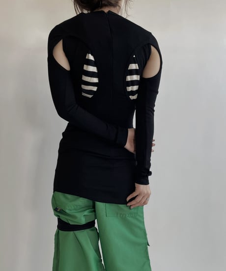【USED】 ERYS Poly One-piece / 220514-025