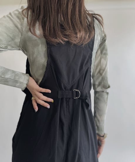 【USED】 Poly Overalls / 220430-023