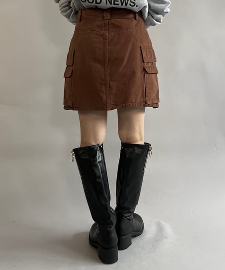 【USED】 Heaven Cargo Pocket Mini Skirt / 241109-018