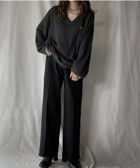 【USED】   LACOSTE Knit Top⑨/211126-025