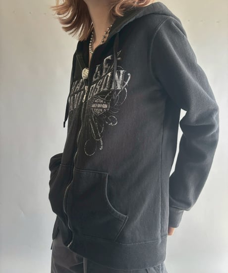 【USED】 14's HARLEY DAVIDSON Zip Parka / 251004-021