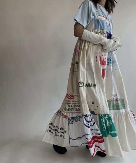 【RE;CIRCLE】 RE Eco-Friendly Bag Camisole One-piece / 220825-032