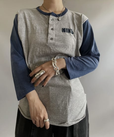 【USED】 made in USA Nike L/S T-Shirt  70~80s / 230812-008