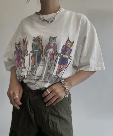 【USED】T Shirt "The cats of sanibel island" / 220806-018