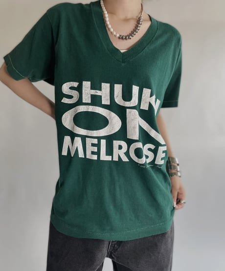 【USED】 T-shirt "Shuki On Melrose" / 220723-016