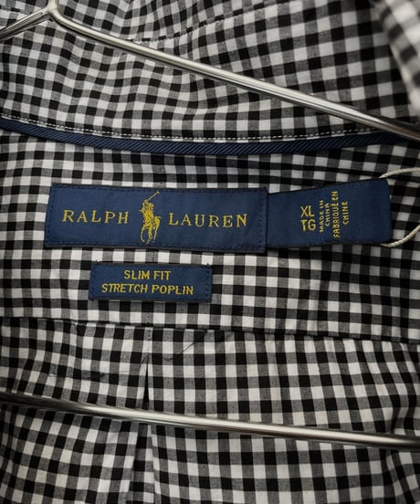 【USED】 Polo Ralph Lauren Checked Shirt / 220820-009