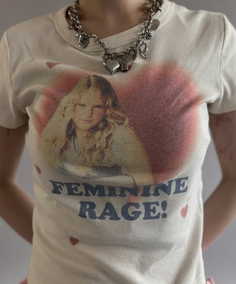 【USED】 FEMININE RAGE! T-Shirt / 260704-003
