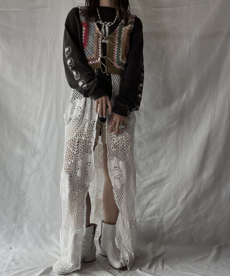 【RE;CIRCLE】 RE Granny × Crochet N/S Gown①/211014-011