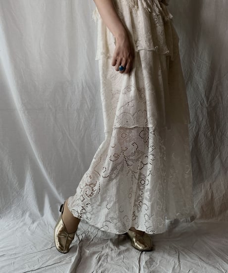 【RE;CIRCLE】 RE Crochet N/S One-piece②/210630-019