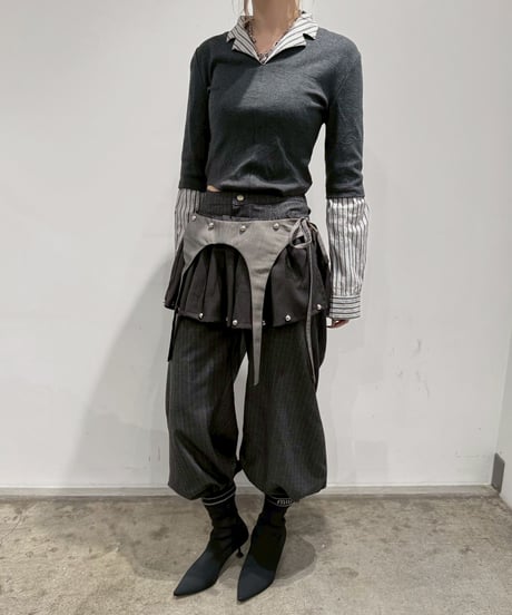 【RE;CIRCLE】 RE Suit Pants/ 260219-027