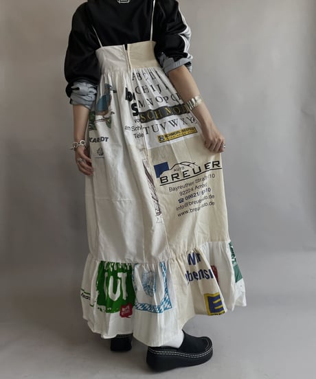 【RE;CIRCLE】RE Eco-Friendly Bag Camisole Long One-piece / 230525-006