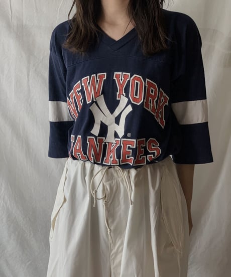 【USED】S/S T-shirt NEW YORK YANKEES ② /210602-016