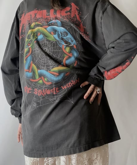 【USED】 L/S T-shirt METALICA/210801-055