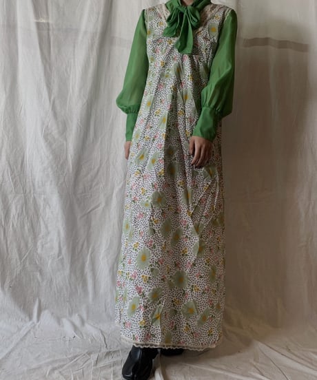 【USED】 See-through Poly Blouse/210331-028
