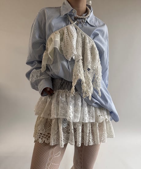 【RE;CIRCLE】 Re Crochet Maki Skirt/ 250515-002