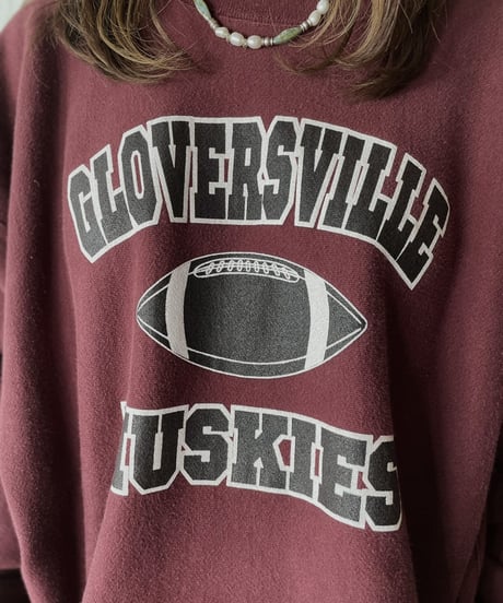 【USED】   Champion Reverse Weave Sweat GLOVERSVILLE/211007-024