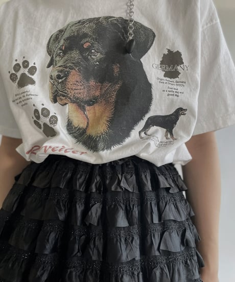 【USED】 Short Sleeved Dog T-shirt / 220611-014
