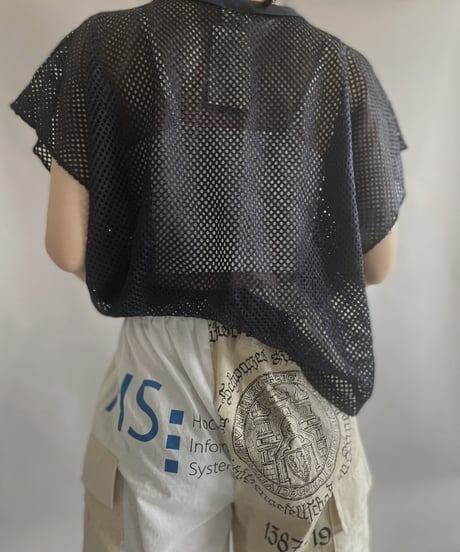 【USED】 NOTRE DAME Mesh Tank Top / 230430-001