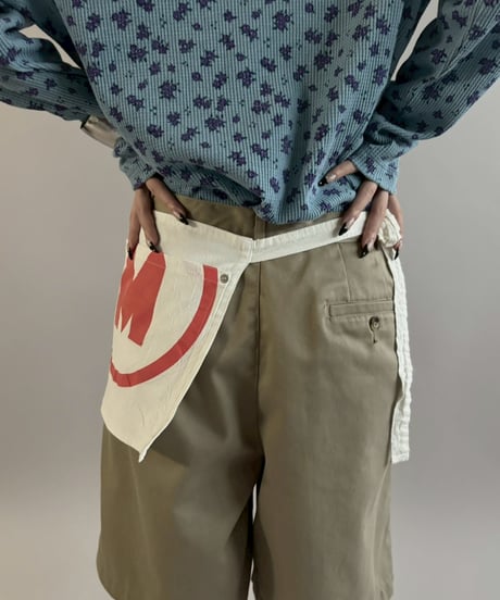 【RE;CIRCLE】 Re Eco Bag Apron /  260413-012