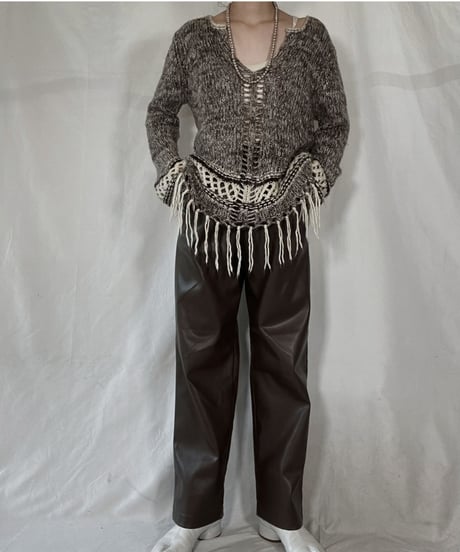 【USED】    Knit L/S Top/211216-038
