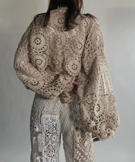 【RE;CIRCLE】 RE Crochet Bolero / 220623-019