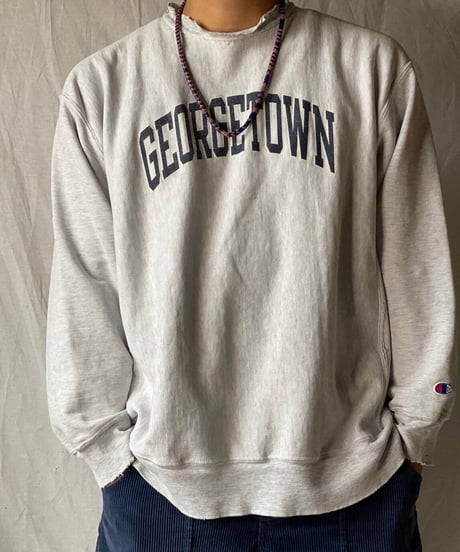 【USED】   Champion Reverse Weave Sweat GEORGETOWN/210516-027