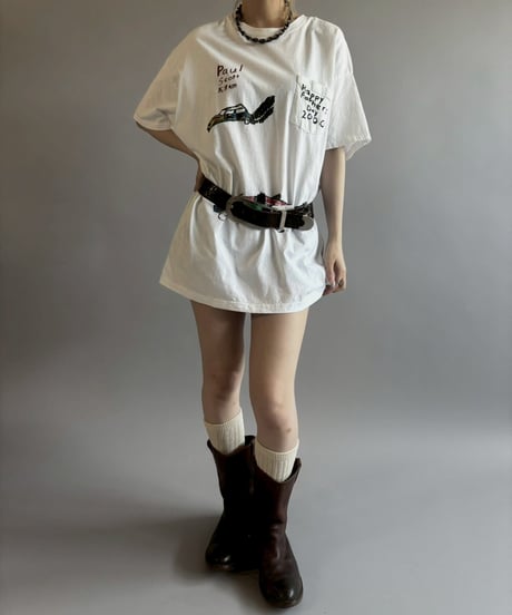 【USED】 Hanes Happy Father's Day Memorial T-Shirt / 260523-007