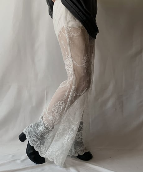 【RE;CIRCLE】 RE Lace Pants⑥/ 210801-072