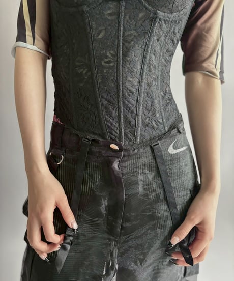 【USED】 Lace Corset / 260411-011