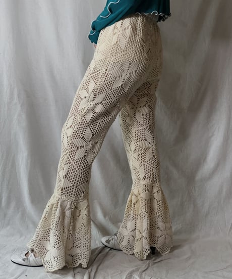 【RE;CIRCLE】 RE Crochet Pants②/210512-014