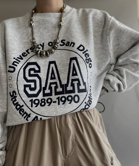 【USED】  'University of San Diego' Sweat Shirt / 220917-005
