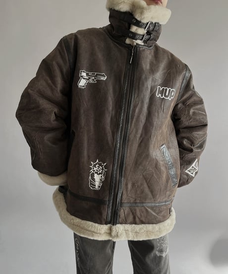 【Mashup Products】  Mouton Jacket/  240217-017