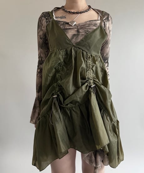 【RE;CIRCLE】 RE Army Parachute Code Cami / 250306-004