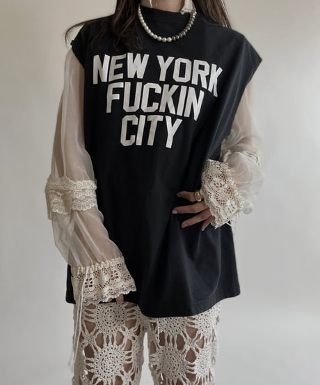 【USED】L/S Lace Blouse / 220427-042