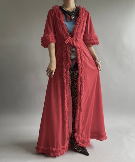 【USED】 Sheer Long One-Piece/240729-086