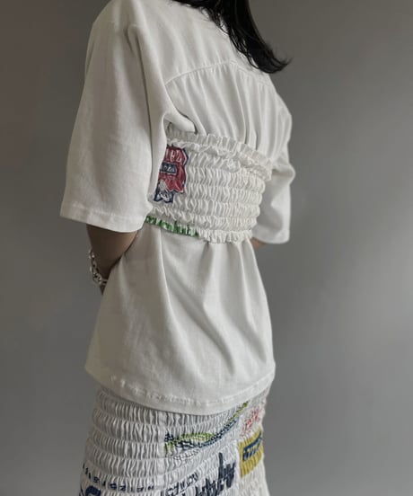 【RE;CIRCLE】RE Eco-Friendly Bag Shirring Tube Top / 230622-022