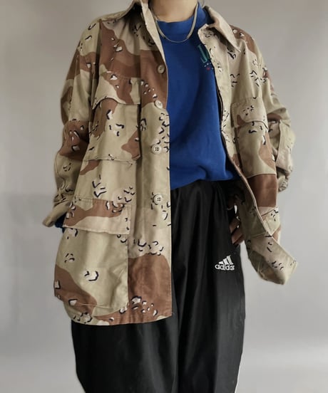 【USED】 Army Jacket Camouflage / 221203-015