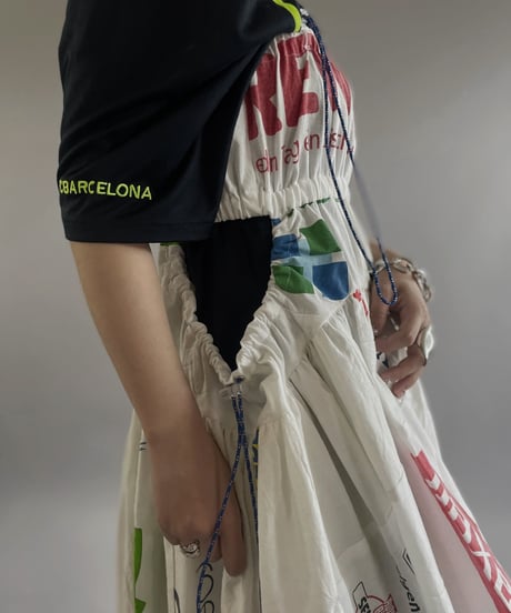 【RE;CIRCLE】RE Eco-Friendly Bag Code Camisole Middle One-piece / 240418-016