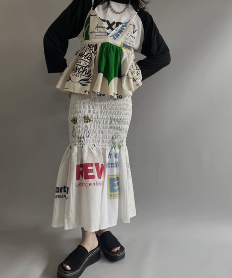 【RE;CIRCLE】RE Eco-Friendly Bag Camisole Bustier / 230622-029