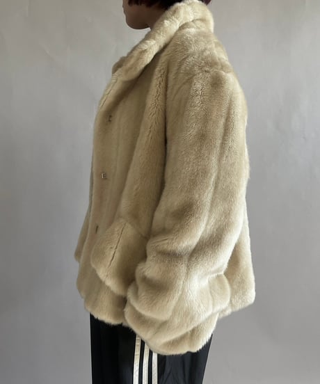 【USED】 Fake Fur Jacket /241221-003