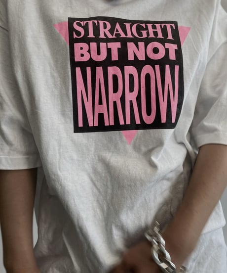 【USED】 T Shirt "Straight But Not Narrow" / 220806-015