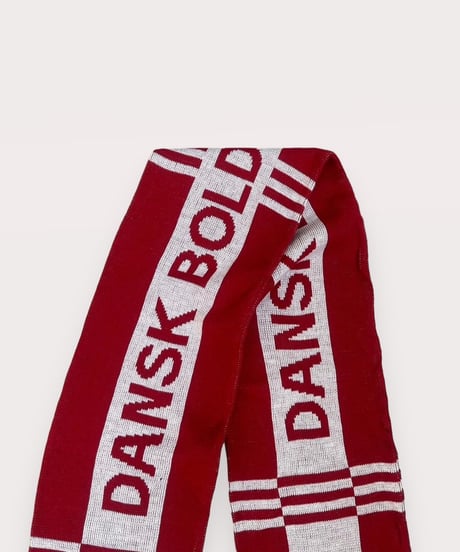【USED】 Knit Soccer Muffler DANSK BOLDSPIL-UNION / 240108-016
