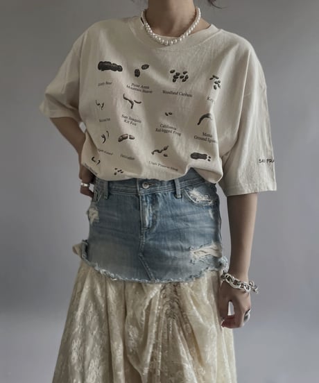 【USED】 GILDAN Endangered Feces T-Shirt/ 240429-029