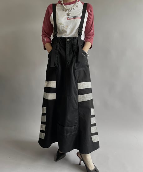 【RE;CIRCLE】 RE Sample EURO Work Jump Skirt / 240606-020