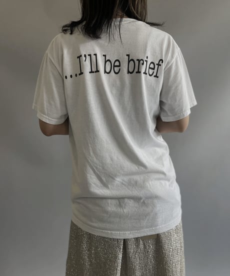 【USED】 I'll be brief T-Shirt / 230715-011