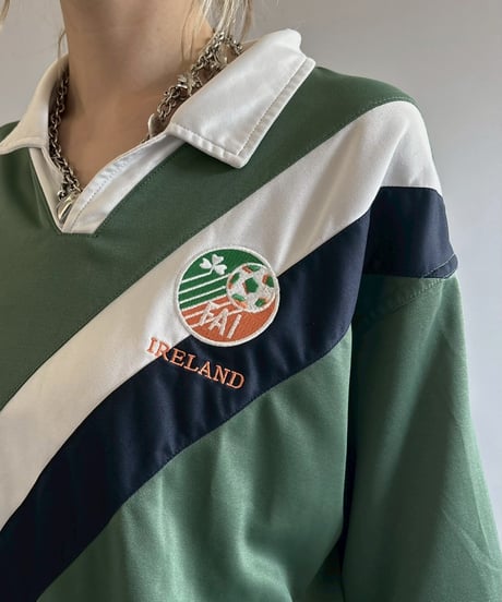 【USED】 01~03's UMBRO Ireland Soccer Shirt / 260530-028