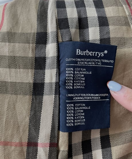 【USED】   Burberry Trench Coat⑤/211028-017