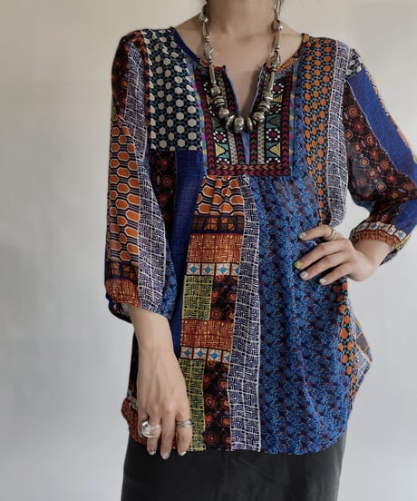【USED】 Long Sleeved See-through Top / 220528-022