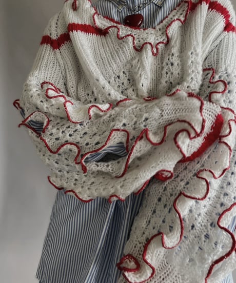 【RE;CIRCLE】 RE Mellow Knit Top / 230216-003